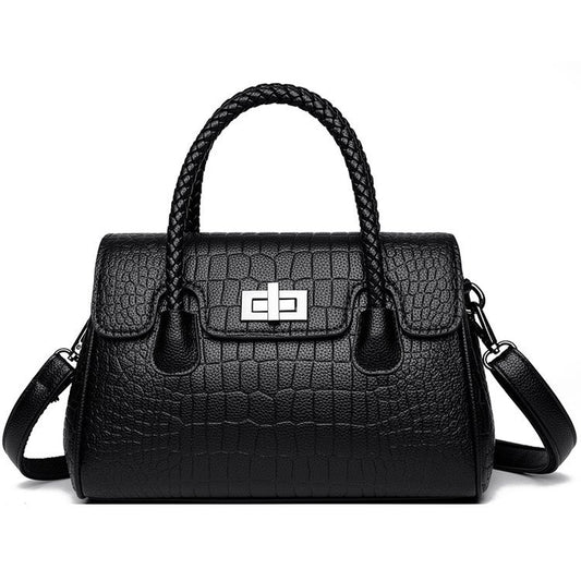 New Women's High-end Western Style Handbag Fashion All-matching
